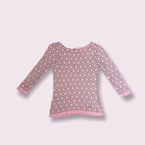 Dolce Vita pink and gold sweater